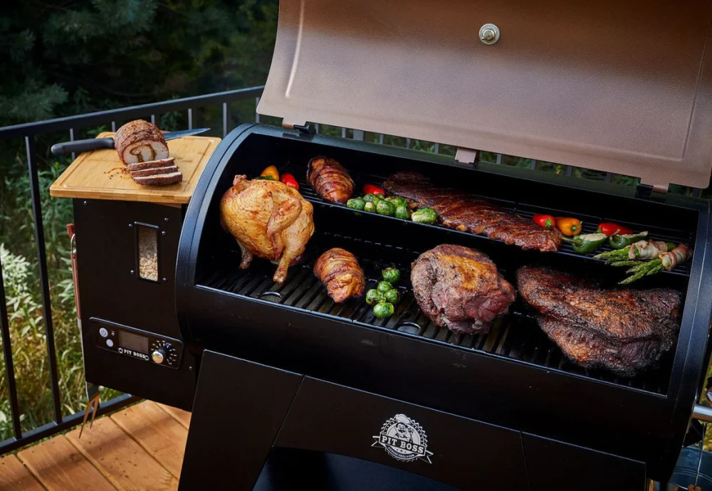 wood pellet grill and smoker combo